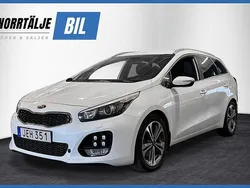 Vit Begagnad 2016 Kia Ceed GT-Line Kombi | 114 900 kr (Marknadspris)