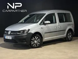 Silver Begagnad 2018 VW Caddy Life Minibuss | 119 900 kr (Marknadspris)
