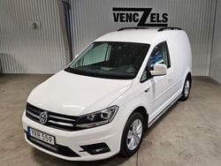 Vit Begagnad 2018 VW Caddy Minibuss | 199 000 kr (Marknadspris)