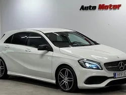 Vit Begagnad 2016 Mercedes A200 AMG Halvkombi | 164 900 kr (Lite dyr)