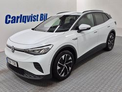 Vit (glaciärvit metallic) Begagnad 2023 VW ID.4 Pro Performance SUV | 295 000 kr (Marknadspris)