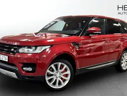 Röd (red) Begagnad 2014 Land Rover Range Rover Sport SUV | 259 000 kr (Lite dyr)