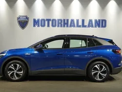 Blå Begagnad 2021 VW ID.4 Pure SUV | 269 900 kr (Marknadspris)