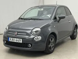 Grå Begagnad 2018 Fiat 500 | 92 800 kr
