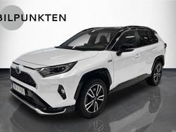 Vitmet/svart Begagnad 2020 Toyota RAV4 Hybrid Premium SUV | 384 900 kr (Marknadspris)