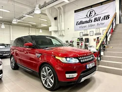 Röd Begagnad 2015 Land Rover Range Rover Sport SUV | 358 000 kr (Lite dyr)