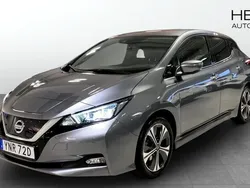 Grå (silver) Begagnad 2021 Nissan Leaf N-Connecta Halvkombi | 164 900 kr (Bra pris)