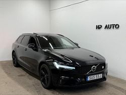 Svart Begagnad 2022 Volvo V90 R-Design Pro Kombi | 414 800 kr