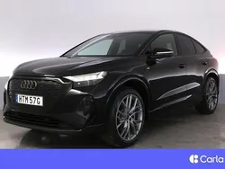 Svart Begagnad 2024 Audi Q4 Sportback e-tron S-Line SUV | 629 900 kr (Bra pris)