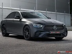 Svart Begagnad 2021 Mercedes E220 AMG Sedan | 429 800 kr (Dyr)