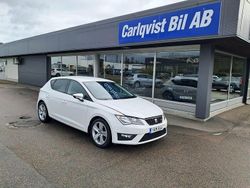 Vit Begagnad 2016 Seat Leon FR Halvkombi | 149 000 kr (Marknadspris)
