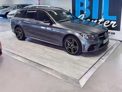 Grå Begagnad 2021 Mercedes C300e AMG line Kombi | 247 000 kr (Dyr)