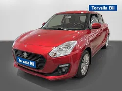 Röd Begagnad 2018 Suzuki Swift Halvkombi | 129 900 kr (Marknadspris)