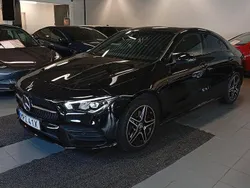 Svart Begagnad 2021 Mercedes CLA250e AMG Sedan | 349 800 kr (Marknadspris)