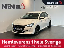 Vit Begagnad 2020 Peugeot 208 Active Halvkombi | 159 900 kr (Marknadspris)