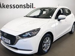 Vit Begagnad 2020 Mazda 2 Core Halvkombi | 149 000 kr (Marknadspris)