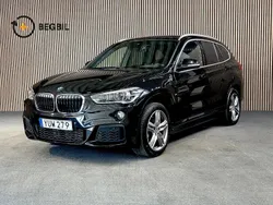 Svart Begagnad 2018 BMW X1 M Sport SUV | 279 400 kr (Marknadspris)