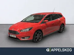 Röd Begagnad 2016 Ford Focus Titanium Kombi | 69 000 kr (Bra pris)