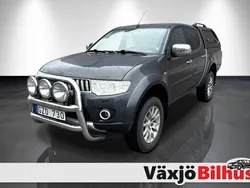 Mörkgrå (grå) Begagnad 2013 Mitsubishi L200 Pickup | 149 900 kr (Dyr)