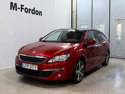 Mörkröd (röd) Begagnad 2016 Peugeot 308 Style Kombi | 114 900 kr (Marknadspris)