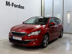 Mörkröd (röd) Begagnad 2016 Peugeot 308 Style Kombi | 114 900 kr (Marknadspris)