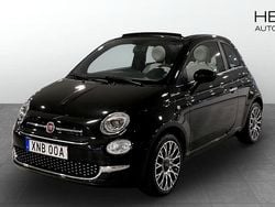 Svart (black) Begagnad 2022 Fiat 500 Dolcevita Halvkombi | 149 900 kr