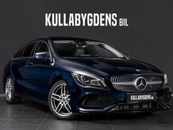 Mörkblå Begagnad 2018 Mercedes CLA200 Shooting Brake AMG Kombi | 259 000 kr (Marknadspris)