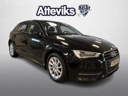 Svart Begagnad 2016 Audi A3 | 99 900 kr (Marknadspris)