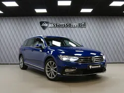 Blå Begagnad 2019 VW Passat R-line Kombi | 249 900 kr (Lite dyr)