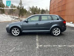 Grå Begagnad 2007 Audi A3 Sportback Halvkombi | 59 900 kr (Marknadspris)