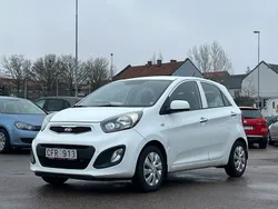 Vit Begagnad 2013 Kia Picanto Halvkombi | 34 900 kr (Marknadspris)