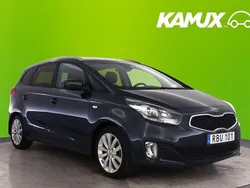 Blå Begagnad 2016 Kia Carens Minibuss | 104 800 kr (Marknadspris)