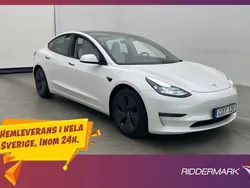 Vit Begagnad 2021 Tesla Model 3 Long Range Sedan | 289 800 kr (Bra pris)