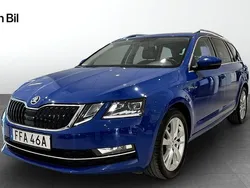 Blå Begagnad 2020 Skoda Octavia G-TEC Style Kombi | 194 900 kr (Marknadspris)