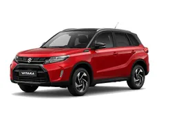 Röd (bright red) Ny 2024 Suzuki Vitara SUV | 309 900 kr (Bra pris)