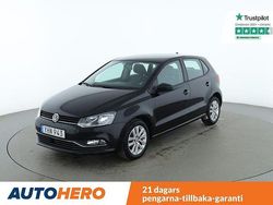 Svart Begagnad 2016 VW Polo Halvkombi | 89 000 kr (Marknadspris)