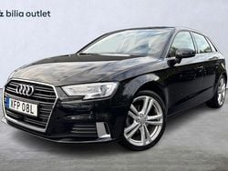 Svart Begagnad 2019 Audi A3 Sportback Proline Halvkombi | 204 900 kr (Marknadspris)