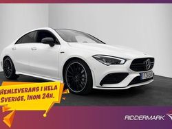 Vit Begagnad 2023 Mercedes CLA35 AMG Premium Sportkupé | 499 800 kr