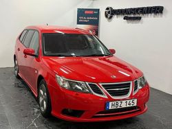 Röd Begagnad 2008 Saab 9-3 Vector Kombi | 49 900 kr (Marknadspris)