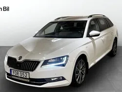Vit Begagnad 2017 Skoda Superb LAURIN & KLEMENT Kombi | 229 500 kr (Marknadspris)