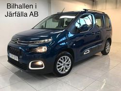 Blå Begagnad 2018 Citroën Berlingo PureTech Minibuss | 109 900 kr (Bra pris)