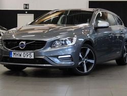 Grå Begagnad 2018 Volvo V60 R-Design Kombi | 214 900 kr (Superpris)