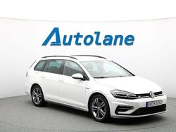 Pure white Begagnad 2020 VW Golf VII R-line Kombi | 229 900 kr (Marknadspris)