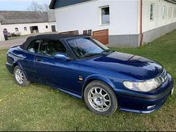 Blå Begagnad 2000 Saab 9-3 Cabriolet Aero Cab | 70 000 kr (Bra pris)