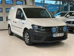 Vit Begagnad 2017 VW Caddy Minibuss | 109 900 kr (Dyr)