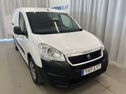 Vit Begagnad 2016 Peugeot Partner Minibuss | 119 900 kr (Dyr)