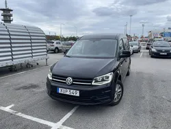 Svart Begagnad 2019 VW Caddy Maxi Minibuss | 147 500 kr (Marknadspris)