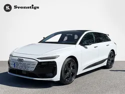Vit (glaciärvit metallic) Begagnad 2024 Audi A6 e-tron S-Line Kombi | 869 800 kr (Dyr)