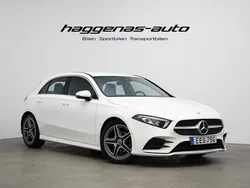 Vit Begagnad 2022 Mercedes A200 AMG Halvkombi | 309 000 kr (Lite dyr)
