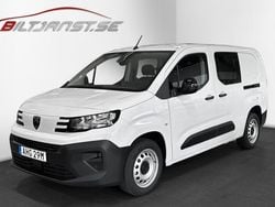 Vit Ny 2025 Peugeot Partner Minibuss | 393 625 kr